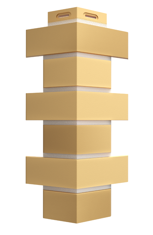 Угол Flemish, Желтый жженый - 1